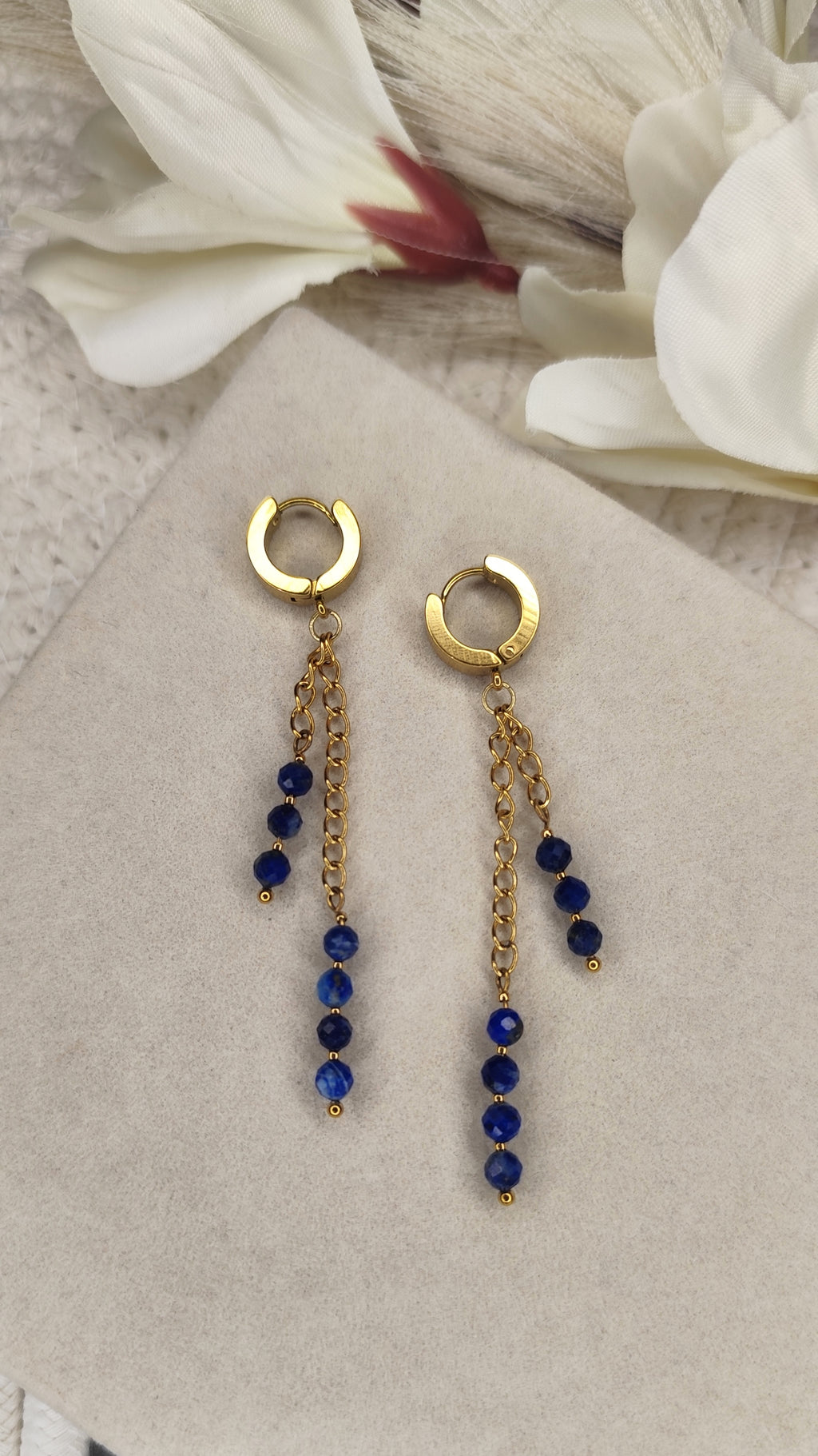 Lapis Lazuli, stal nierdzewna
