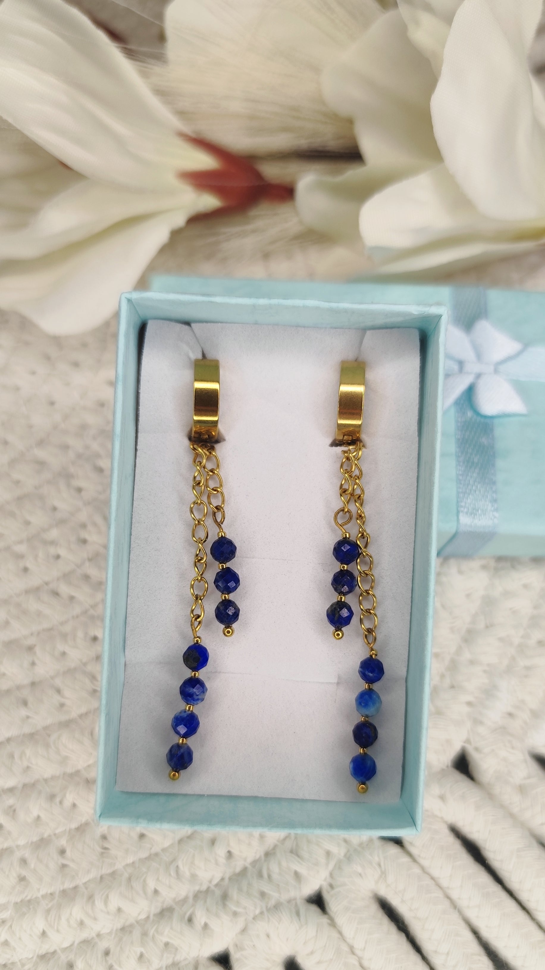 Lapis Lazuli, stal nierdzewna