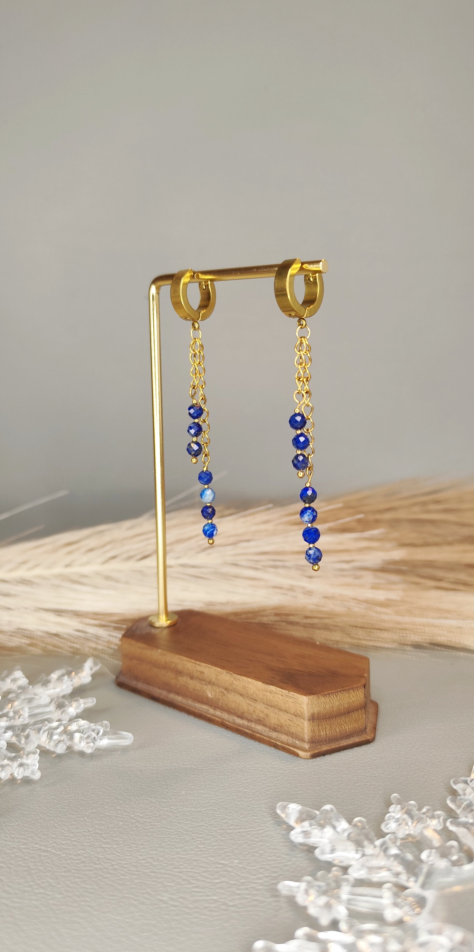 Lapis Lazuli, stal nierdzewna