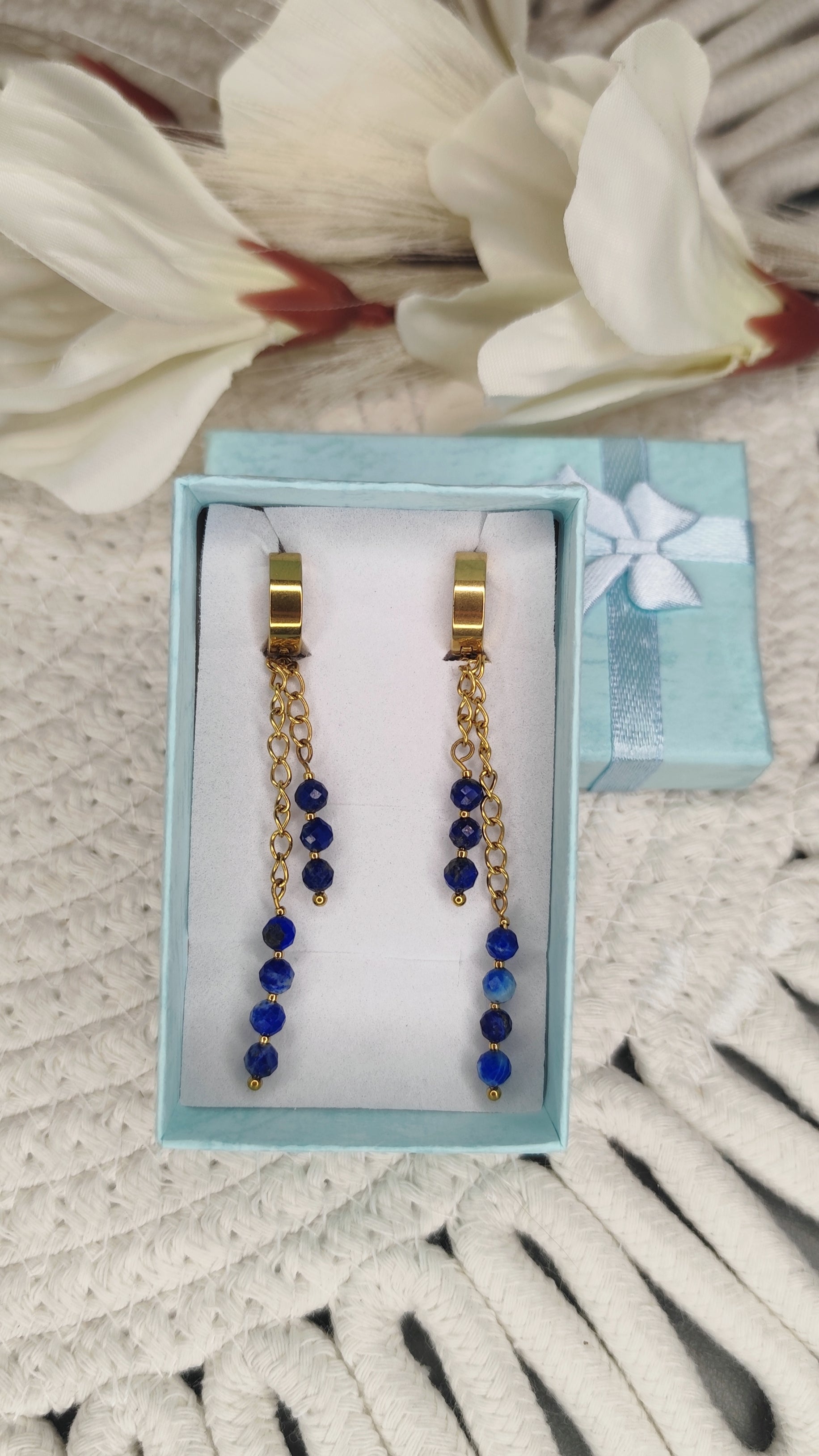 Lapis Lazuli, stal nierdzewna