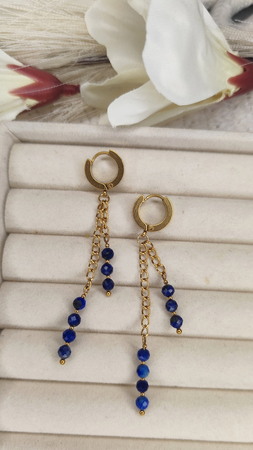 Lapis Lazuli, stal nierdzewna