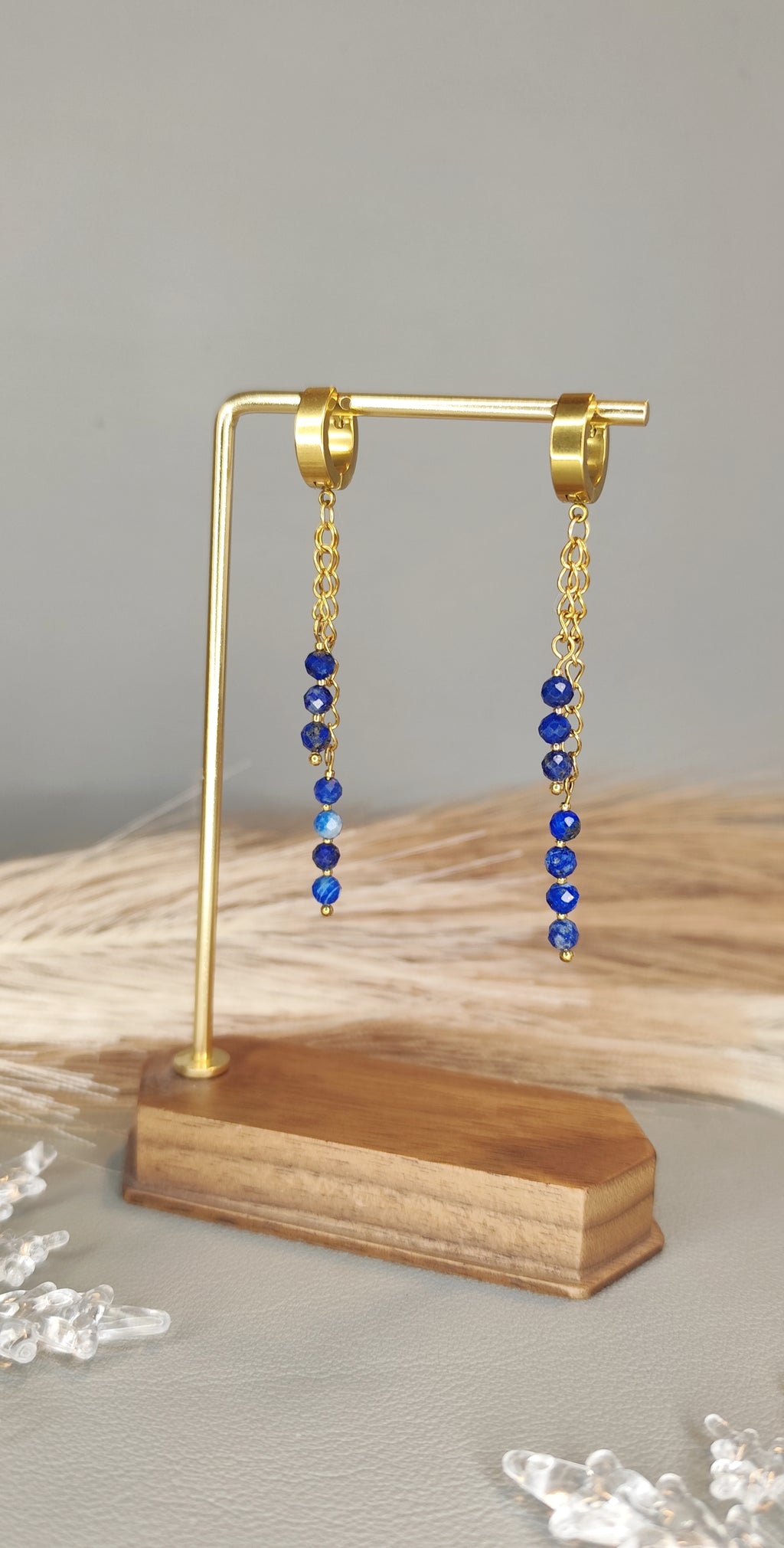 Lapis Lazuli, stal nierdzewna
