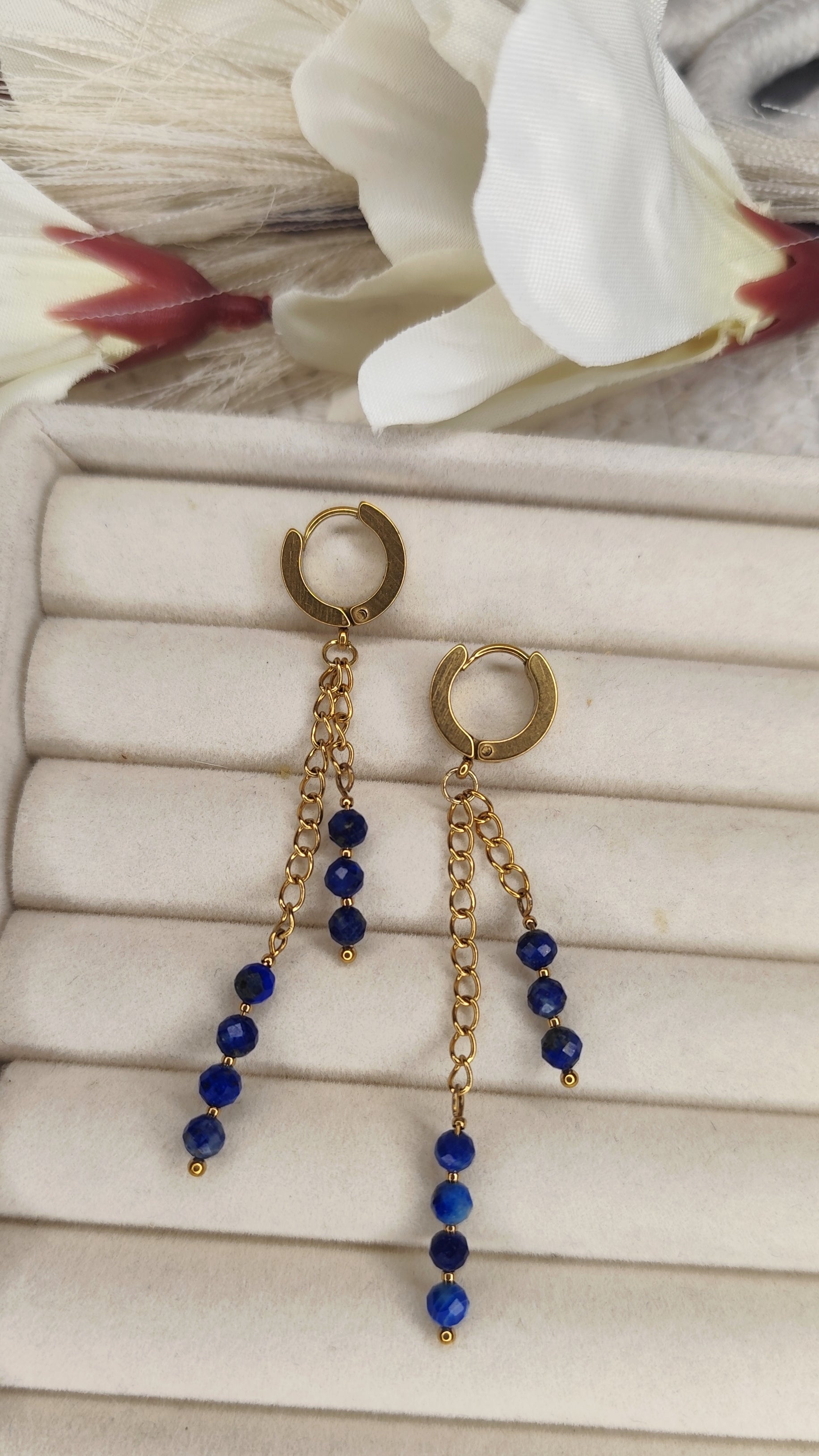 Lapis Lazuli, stal nierdzewna